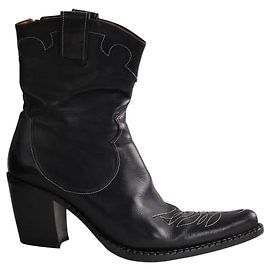 Botas Free Lance Santiago de cuero negras Negro