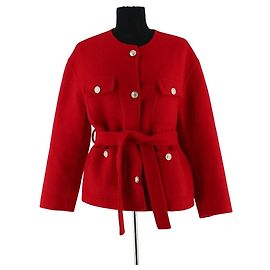 Casaco Maje de lã vermelho Vermelho