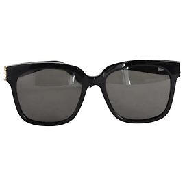 Autre Marque Occhiali da sole Saint Laurent neri in plastica Nero