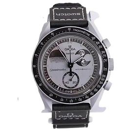 Autre Marque Schwarze Speedmaster Uhr Schwarz