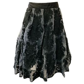 Autre Marque Trelise Cooper Like Hell Bestickter Rock Schwarz / Grau Schwarz