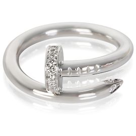 Cartier Juste Un Clou Ring aus Weißgold und Diamanten Andere