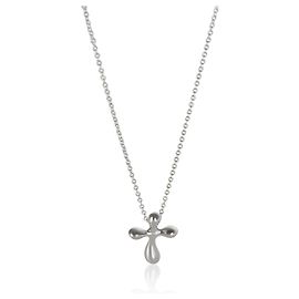 Tiffany & Co. Sterling Silver Elsa Peretti Cross Pendant Other