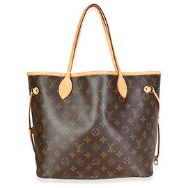 Louis Vuitton Piment Monogram Canvas Neverfull MM Brown