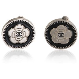 Chanel 2006 Camelia Earrings Other