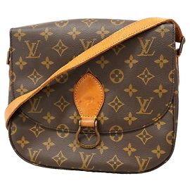 Bolsa de Ombro Louis Vuitton Monogram Saint Cloud GM Marrom