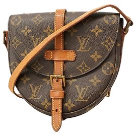 Borsa a tracolla Louis Vuitton Monogram Chantilly PM Marrone