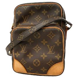 Louis Vuitton Monogram Amazon Schultertasche Braun