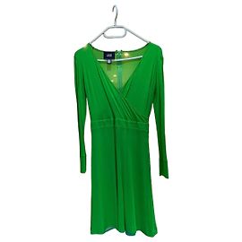 Autre Marque Cavalli Class Viskosekleid Grün Grün