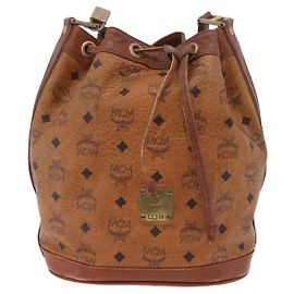 MCM Leder mit Kordzug Braun