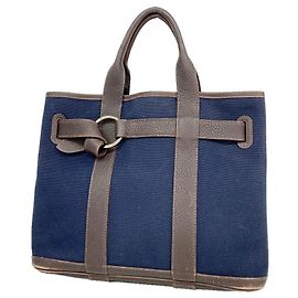 Hermès Hermes Petite Ceinture PM Tote Bag Braun Marineblau
