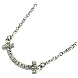 Autre Marque Tiffany & Co. T Smile Mini Halskette Andere
