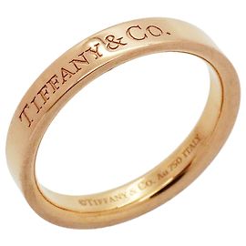 Autre Marque Anillo Alianza Tiffany & Co. en Oro Rosa 18K Otro
