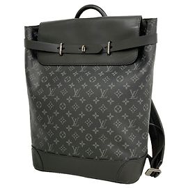 Louis Vuitton Monogram Eclipse Steamer Backpack Black