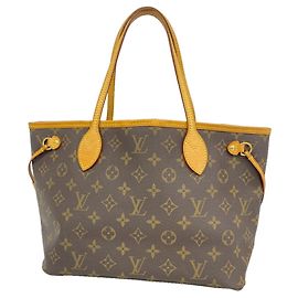 Bolso Tote Louis Vuitton Monogram Neverfull PM Castaño