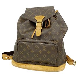 Louis Vuitton Monogram Montsouris GM Rucksack Braun