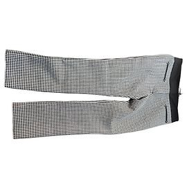Paco Rabanne Hose mit Hahnentritt-Karos Schwarz Weiß