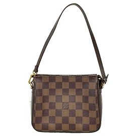Louis Vuitton Damier Trousse Makeup Bag/Pouch Damier ebene