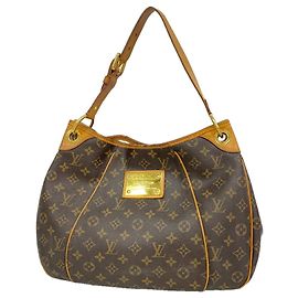 Bolsa de Ombro Louis Vuitton Monogram Galliera PM Marrom