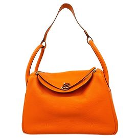 Hermès Hermes Lindy 30 Handbag Orange