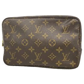 Pouch Louis Vuitton Monogram Toilette 23 Marrone