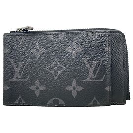 Portafoglio Hybrid Monogram Eclipse Louis Vuitton Nero