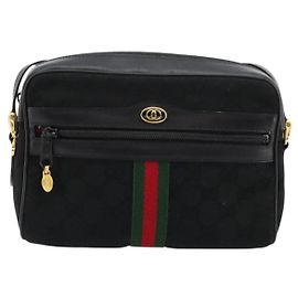Gucci Ophidia GG Canvas Mini Preto