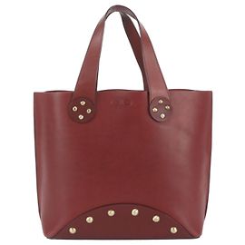 Céline Borsa Tote in pelle borchiata Celine Marrone