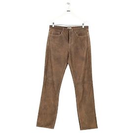 Zadig & Voltaire Pantalones rectos John marrón Castaño