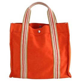 Hermès Bolso de playa Toto naranja Naranja