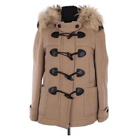 Burberry Wollmantel Camel Kamel