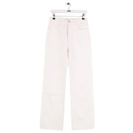 Jean droit Chloé beige en coton Beige