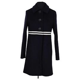 Maje navy blue wool coat Navy blue