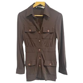 Autre Marque Abito Christopher Esber marrone T.40 Marrone