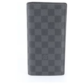 Louis Vuitton Damier Graphite Portefeuille Brazza Long Wallet Outro
