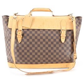 Louis Vuitton Damier Clipper Boston Tasche Braun