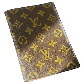 Louis Vuitton Portapassaporto Monogram Marrone Marrone Monogramma