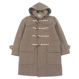 Autre Marque N.HOOLYWOOD Duffel coat Wool Nylon Coat Brown