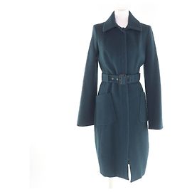 Céline CELINE Wool Coat Green