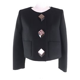Chaqueta de lana Gucci negra Negro