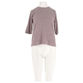 Autre Marque Rosa Baumwoll-Top Pink