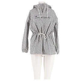 Vanessa Seward Black Cotton Hooded Jacket Black