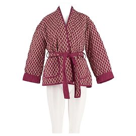 Autre Marque Chaqueta corta acolchada de algodón roja LE CHÂTEAU DE MA MÈRE Roja