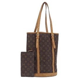 LOUIS VUITTON Monogram Bucket GM Shoulder Bag M42236 LV Other