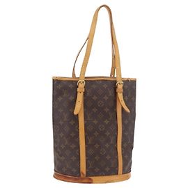 LOUIS VUITTON Monogram Bucket GM Shoulder Bag M42236 LV Altro