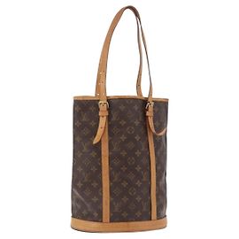 LOUIS VUITTON Monogram Bucket GM Shoulder Bag M42236 LV Otro