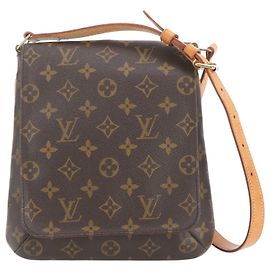 Louis Vuitton Monogram Musette Salsa Shoulder Bag Brown