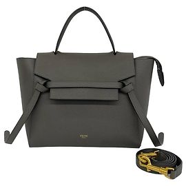 Céline Sac Belt Celine - Sac à main Micro en cuir Marron