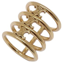 Céline Anel Cage Triomphe CELINE Dourado