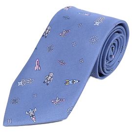 Cravate en soie bleu clair Louis Vuitton Bleu clair